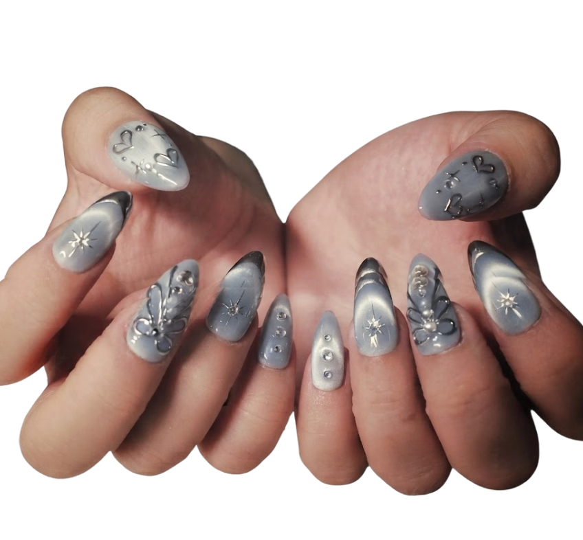 Custom GelX Manicure example 3